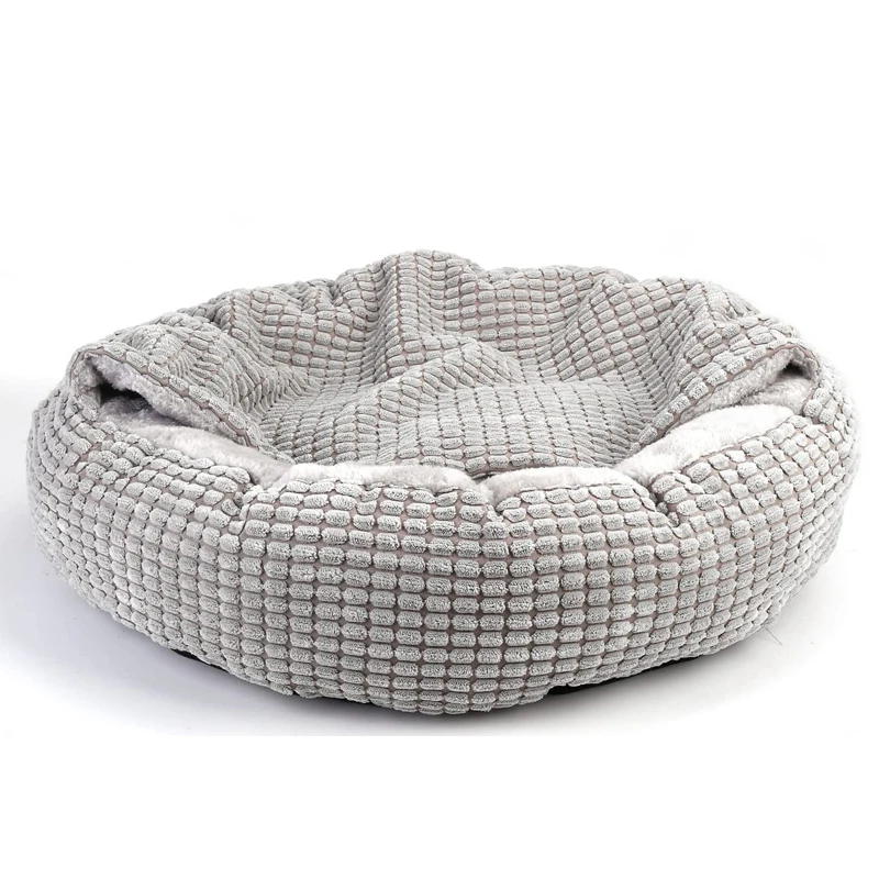 Title 12, Benepaw Cozy Dog Bed Hooded Fluffy Orthopedic R...
