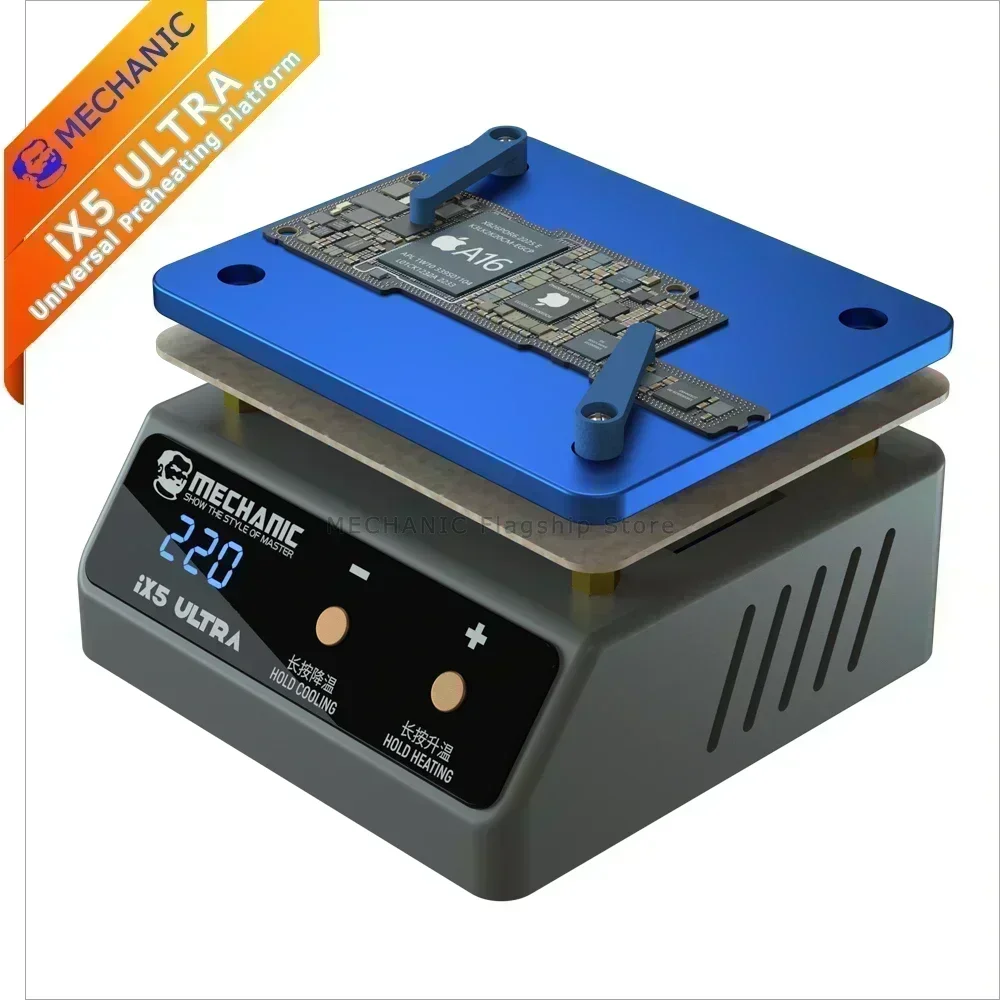 Preheating Station MECHANIC IX5 MINI 10 In 1 IX5 ULTRA Layered Preheater Platform Anti-Spray Tin for X XS MAX 11 12 PRO MAX preheating station