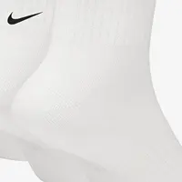 Nike/Nike Chaussettes mi-mollet respirantes pour hommes et femmes Couple Sports Training Trois paires Sx7676-100 4