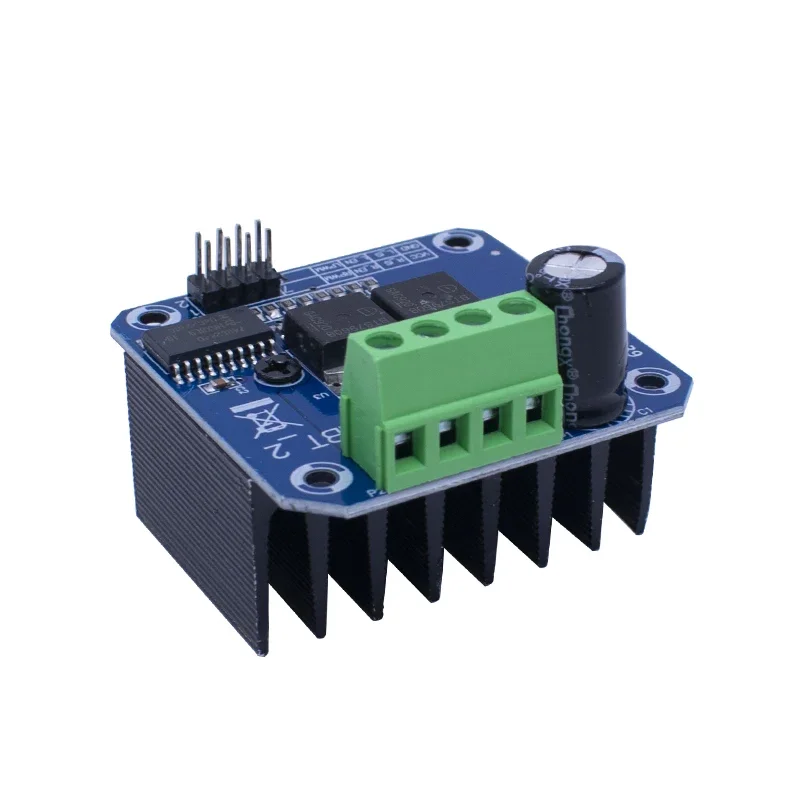 Double BTS7960 43A H-bridge High-power Motor Driver module/ diy smart car Current diagnostic