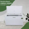 14 cu ft Chest Freezer - White, Large Storage for Families, Space-Saving Flat Back, Front Drain, Garage Ready By Hamilton Beach 4