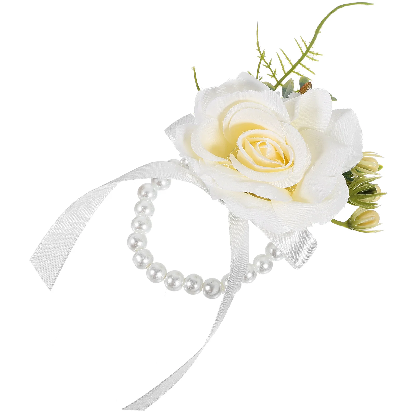

Accessories Wrist Flower Bridegroom Decor Fake Bracelet Cloth Costume Accessory