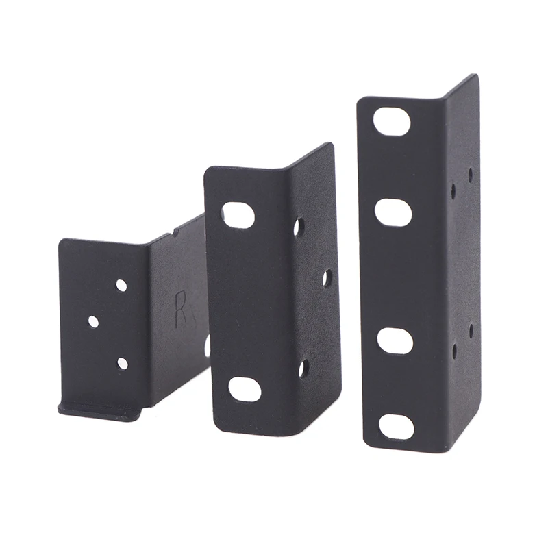 Hard Disk Video Recorder Hanging Headphone Rack Ears Bolts Rack Mount Bracket Kit For 1U/1.5U/2U NVR Network Video Recorder