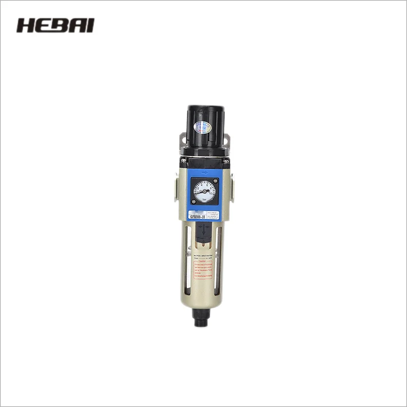 

HEBAI GFR40010F1/15F1 Built In Table Air Compressor Oil Water Separator Filter Regulator Trap Airbrush Pressure Reducing Valve