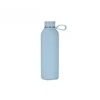 1pc 500ml/17oz 304 Stainless Steel Insulation Cup With Narrow Mouth, Portable Leakproof Sports Water Bottle With Handle Ring 5