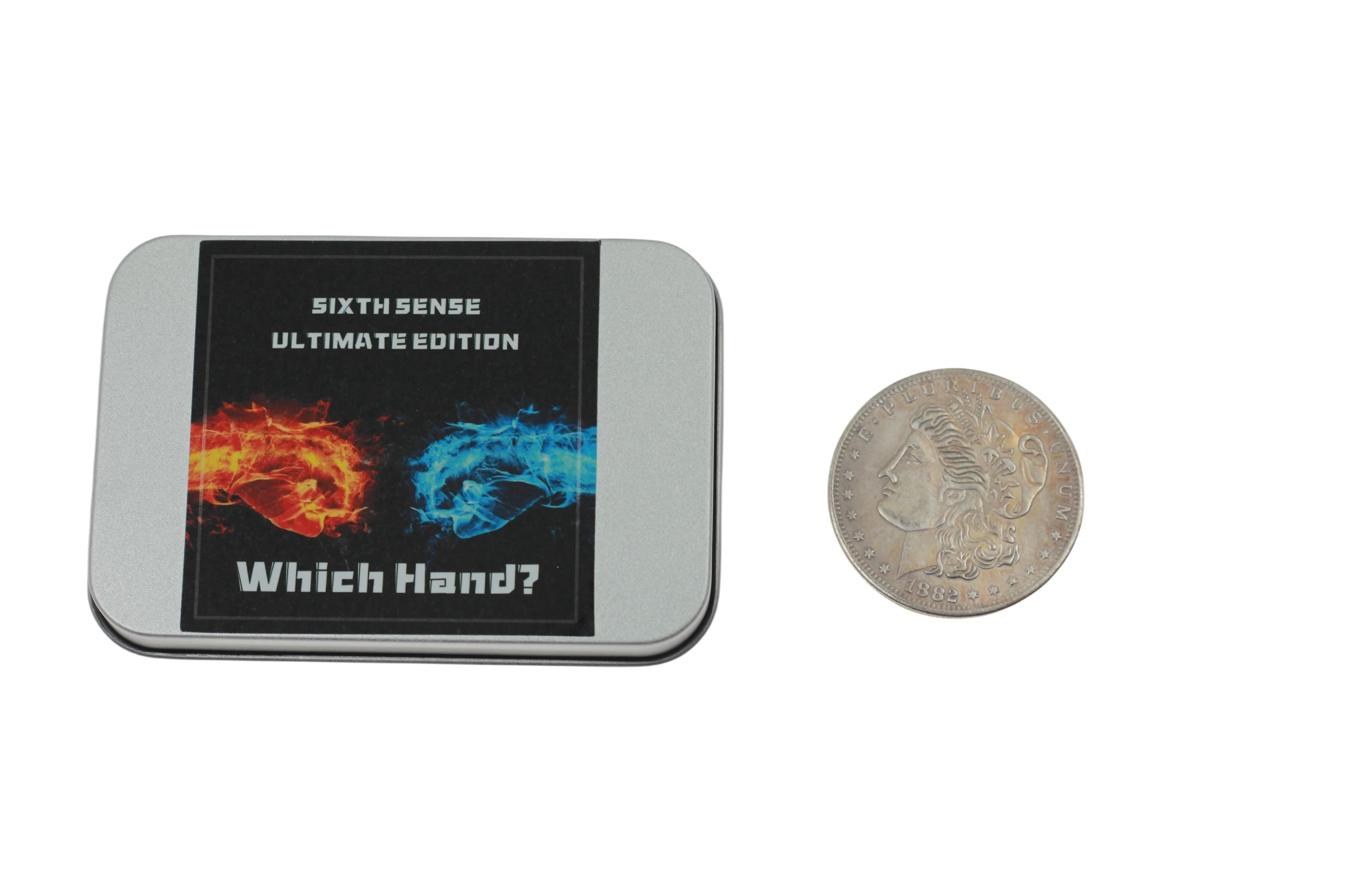  어느 손 (여섯 번째 감각 3) - 마술 트릭 마술사 추측 손 동전 Magia Gimmicks 닫기 거리 파티 환상 소품 정신