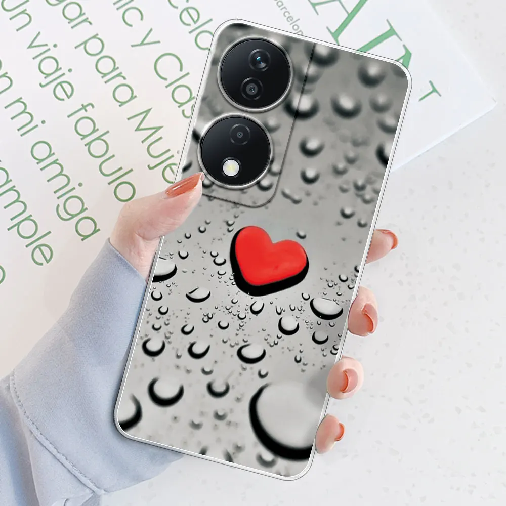 Clear Soft Silicone Protective Phone Case for Honor 90 – Transparent Smart Cover