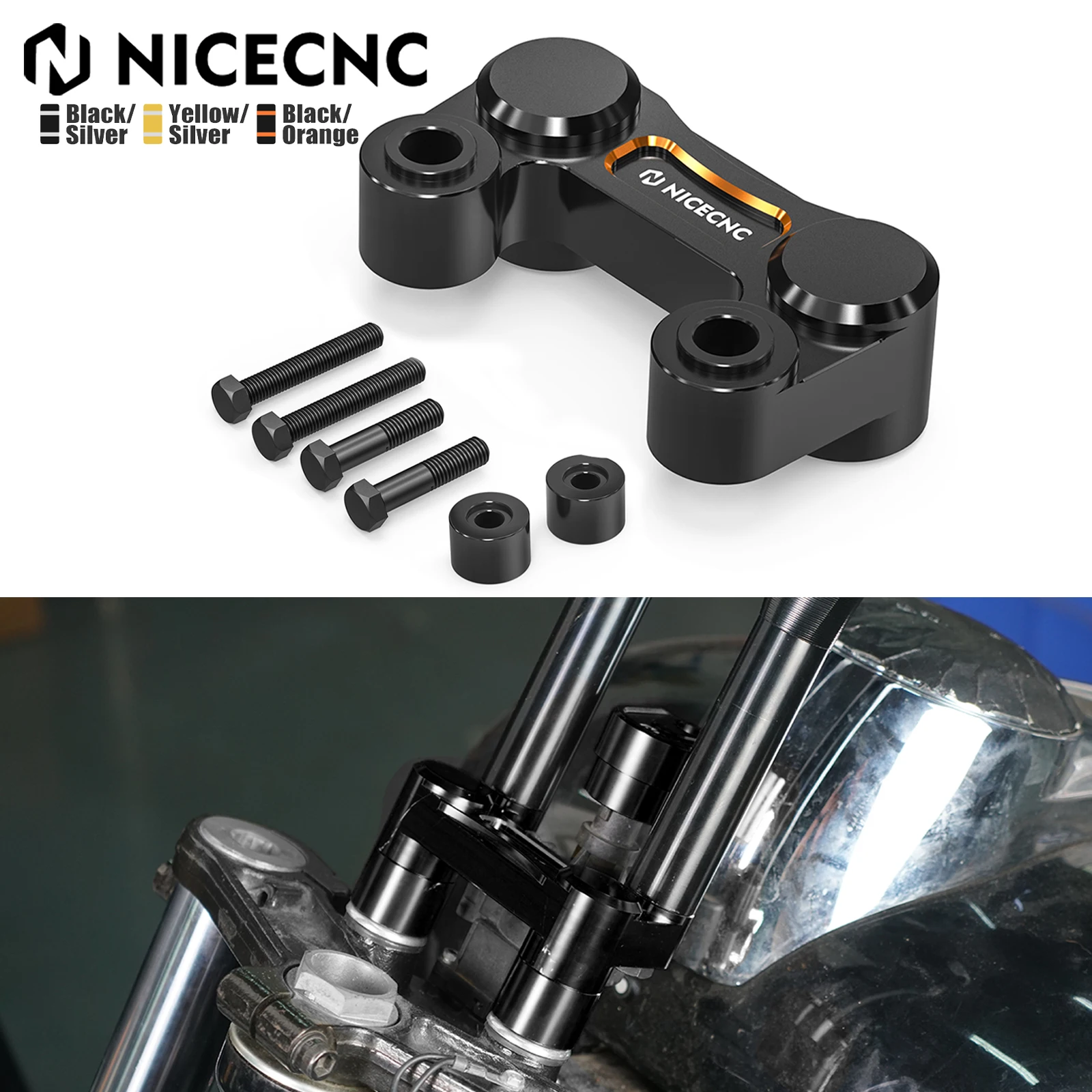 For Harley Road King FLHR Custom FLHRS 2000-2022 Handlebar Riser Pull ...