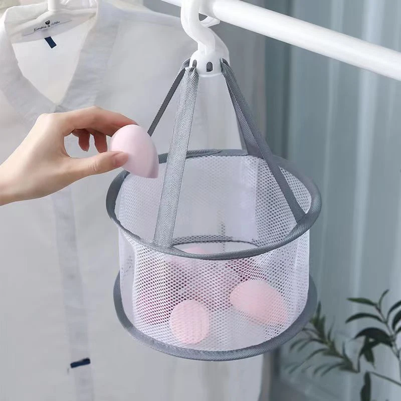 Beauty Makeup Drying Net Bags Clothes Basket Makeup Brush Drying Basket Beauty Egg Drying Baskets 2