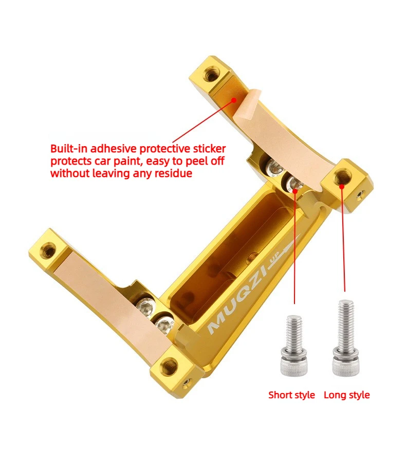 For Birdy Dahon 412 SP8 Folding Bicycle Front Bag Carrier Mount Adapter Adjustable Clamp Ring Bike Front Bag Holder Adapter