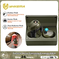 YHKEMA 2024 Electronic BT5.3 Earplugs Headset Hunting Anti Noise Ear Plug Electronic Damper Sports Shooting For Airsoft Earmuff 1