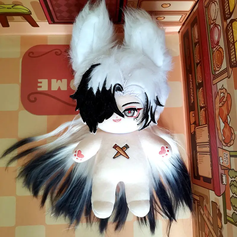 20cm Anime Boothill Honkai: Star Rail Cosplay Soft Plush Doll Body Dress Up Stuffed Toys Dolls Cartoon Figures Plushies Pillow