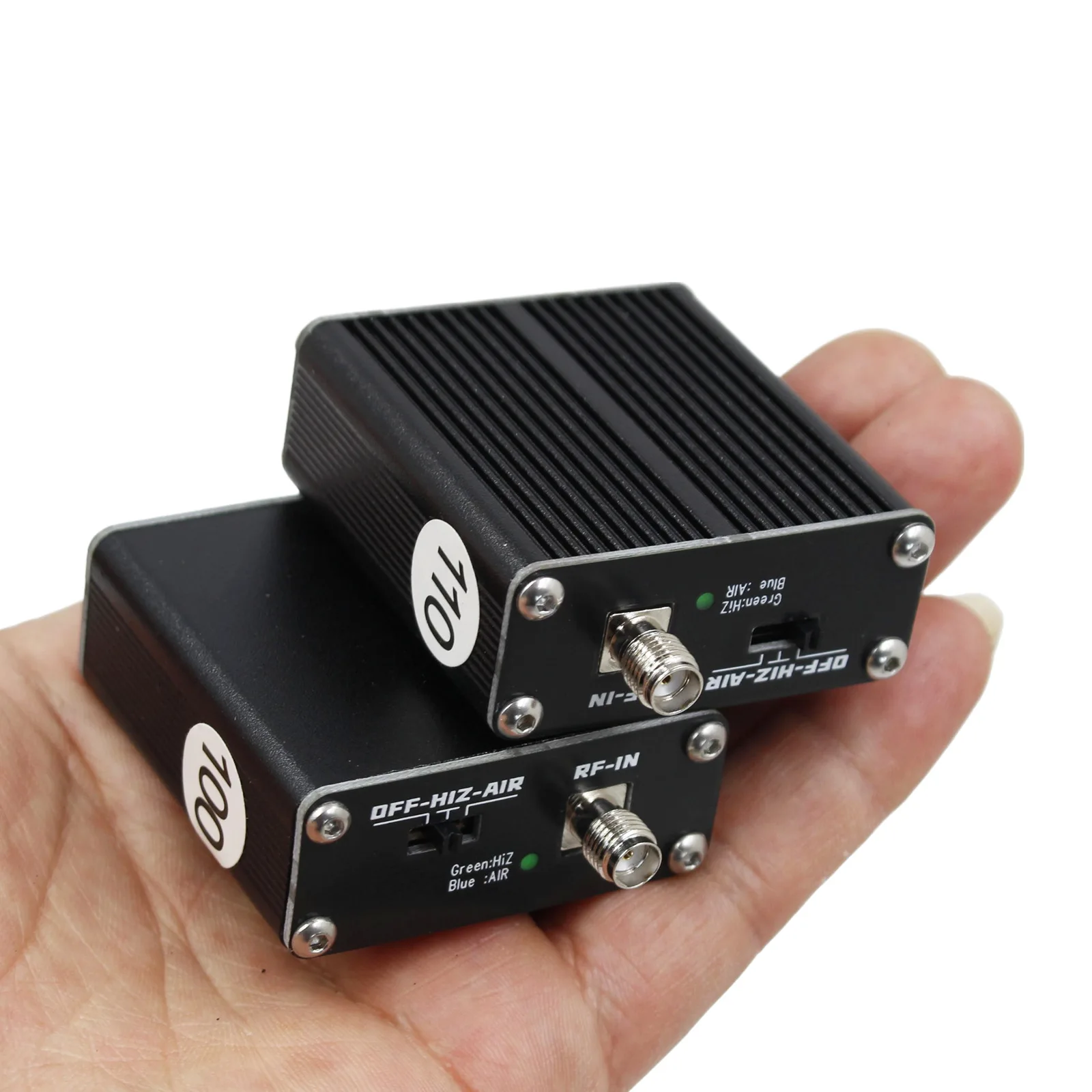 118MHz -138MHz 항공 대역 AIR 주파수 변환기 - 단파 HF 대역 + SDR 라디오용 고저항 증폭기