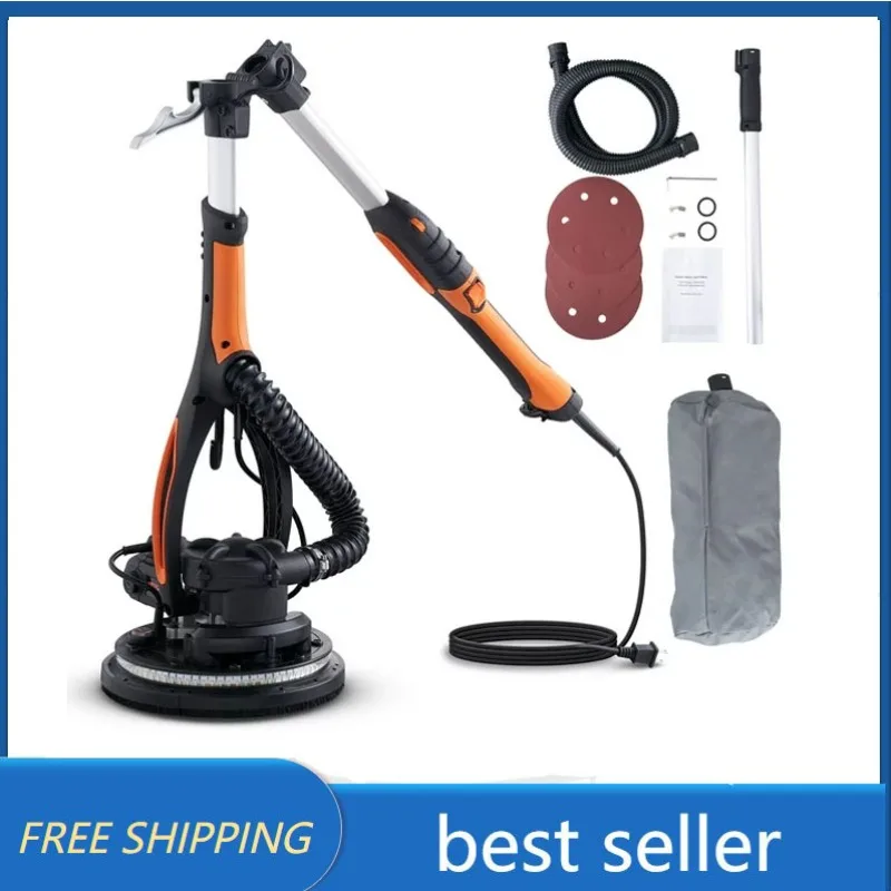 

Drywall Sander 900W Brush Motor 800-1800RPM Variable Speed & Self-Suction