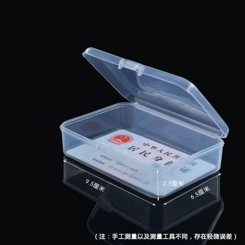 

5Pcs Business card case with carrying card case Small box storage Small box with lid storage box