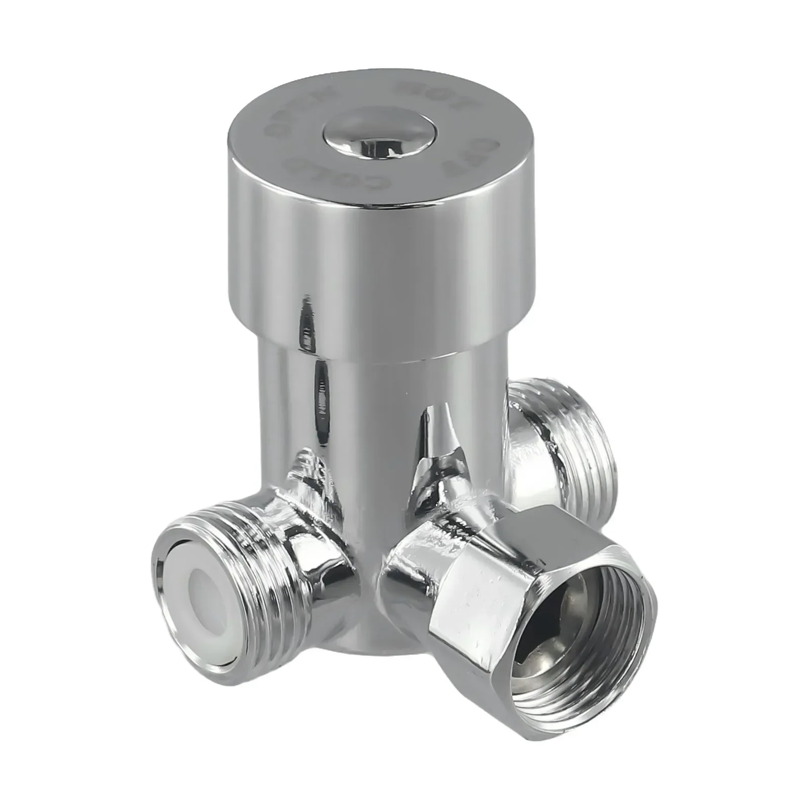 G1/2 Hot Cold Water Mixing Valve Shower Head Mixer Faucet Tap Accessories Adjustable Temperature Control For Bathroom