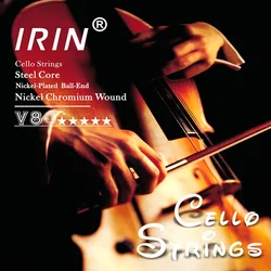 Premium Nickel Silver Violin Strings Set (Cello V80 1Set)