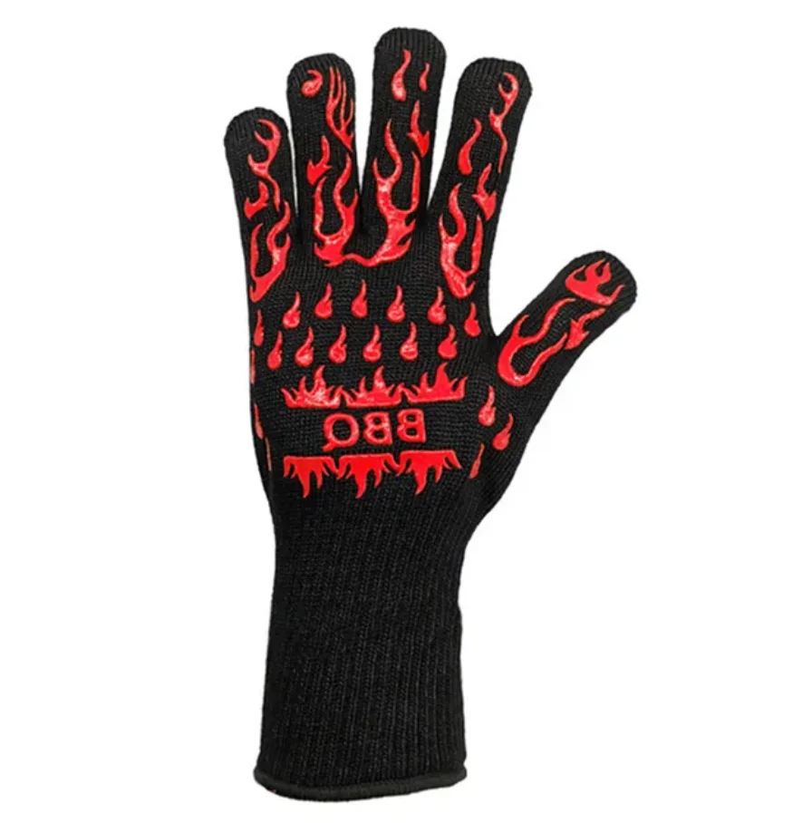 High-Temperature Resistant Oven and BBQ Gloves