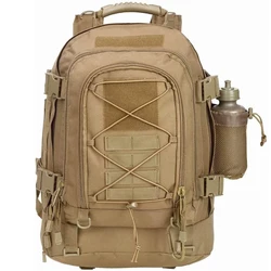 Extra Large 60L Water - Resistant Tactical Outdoor Backpack (Tan)