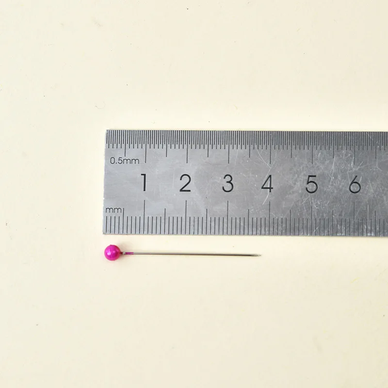 100개입 원단용 바느질 핀 세트(상자 포함) 직핀 포지셔닝 바늘 가정용 공예 바느질 도구 쥬얼리 DIY 장