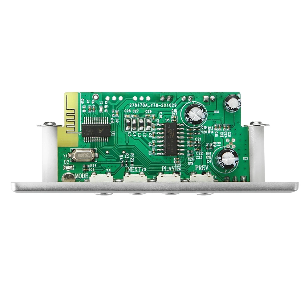 AEE9-2X25W 증폭기 Mp3 플레이어 디코더 보드 6V-12V 블루투스 5.0 자동차 Fm 라디오 모듈 지원 Tf Usb Aux