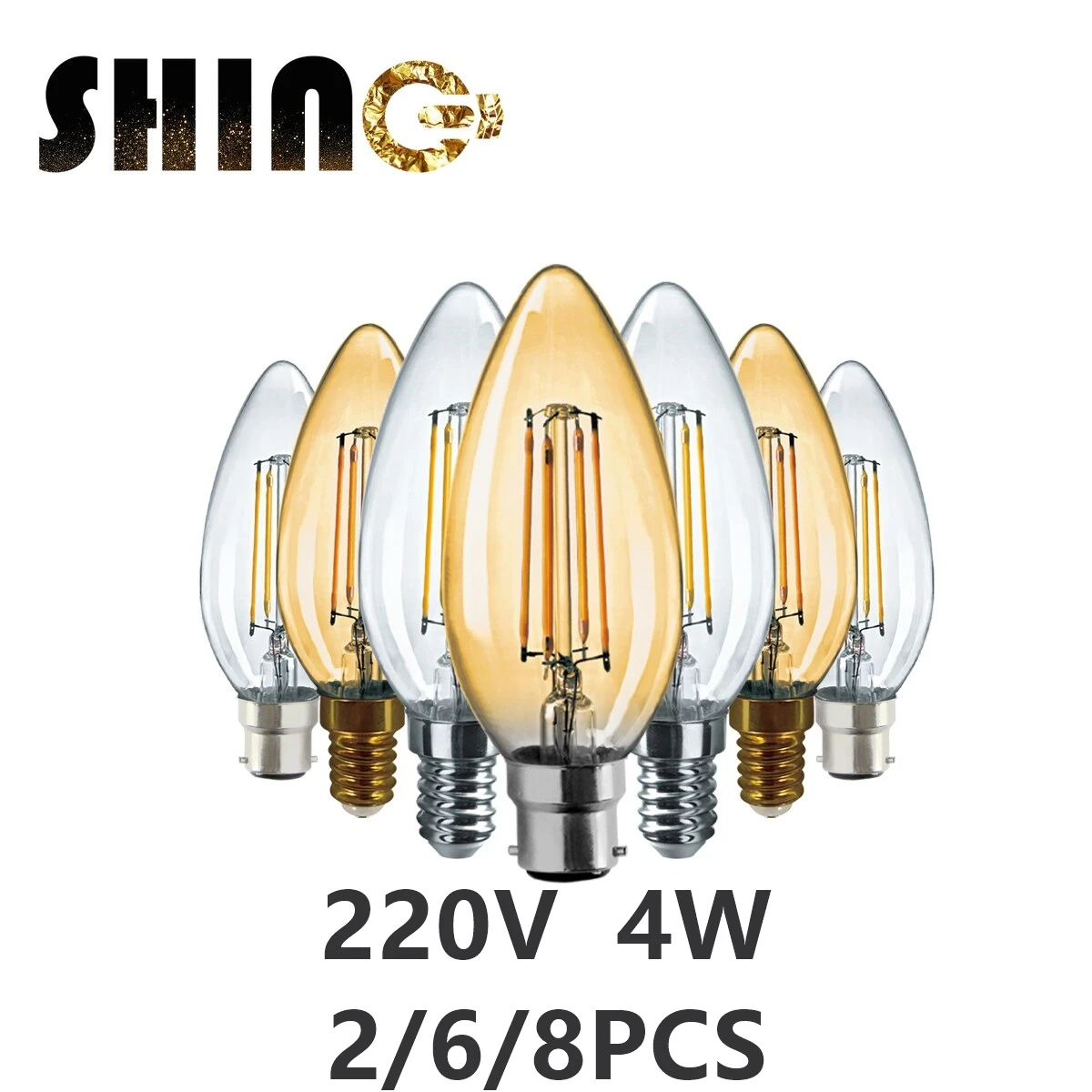 8 Pcs/lot Lampara Ampoule Led 220V Filament Bulb C35 4W Retro Edison Lamp  B22 Bombillas Vintage Lamp 2700k Led Bulbs for House|Incandescent Bulbs| -  AliExpress