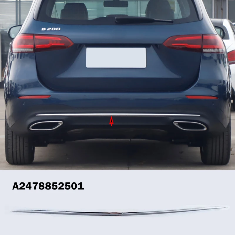 

Хромированный задний бампер A2478852501 для Mercedes Benz B Class Klass W247 b200 b180 B260 b220d 2020-2023 года