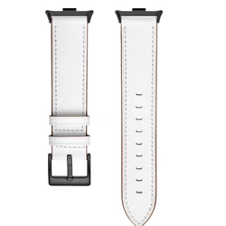 Vintage Leather Smartwatch Band - Elegant Replaceable Wristband Bracelet for Redmi watch 5 4 (WB)