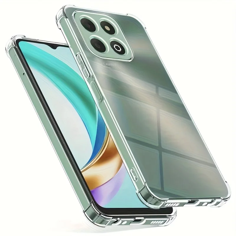 Clear Soft Silicone Back Cover - Transparent Phone Case