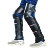 Motorcycle Warm Kneepad Legs Motorbike Riding Windproof Winter PU Leather Waterproof Scooter Protective Protective Knee Pads 6
