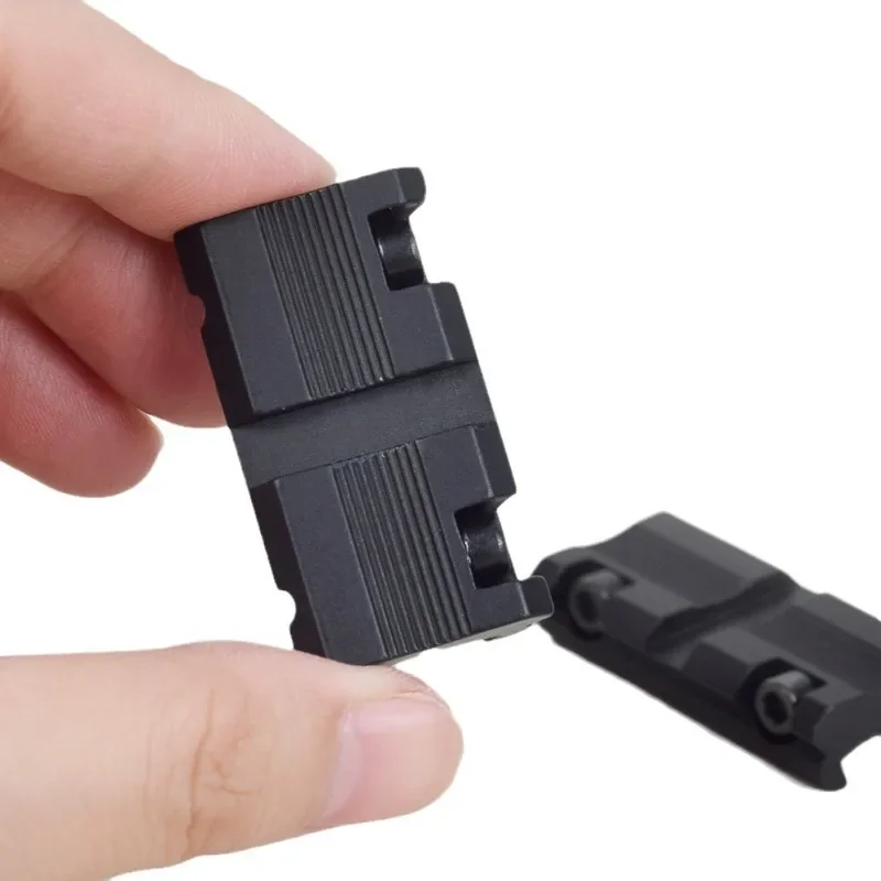 Weaver Picatinny Adapter 11mm Dovetail 2Pcs CNC Aluminum Mount Base 9.5mm-10mm Mini Clamp Red Dot Sight Converter scope mount adapter,sling swivel adapter,picatinny rail accessories,rail adapter,tactical sling adapter,sling adapter,sling attachment adapter,threaded adapter