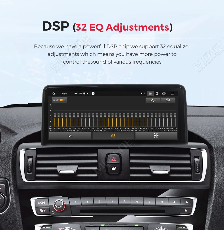 MEKEDE 128GB Android 14 CarPlay inalámbrico para BMW X1 E84 2009 - 2015 Reproductor multimedia para coche DSP Android Auto GPS 8 núcleos Autoradio 6
