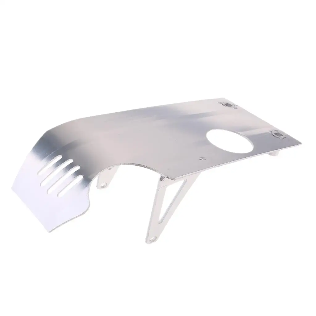 Red Aluminum Skid Plate Guard – Fits XR50 / CRF50 & 70cc-125cc Pit Bikes