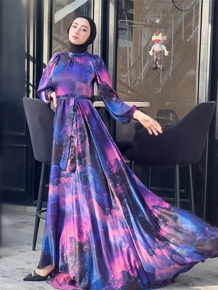 

Ramadan Eid Abaya Saudi Arabia Turkey Islam Muslim Dress Prayer Clothes African Dresses For Women Kaftan Robe Femme Musulmane
