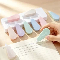 6Pcs Mini Macaron Correction Tape Set Kawaii Portable White Out Corrector Tape Aesthetic Stationery For Students Office Supplies 2