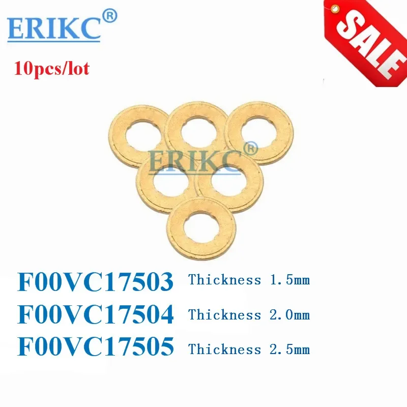 

ERIKC 9001-850A запасные части для впрыска топливного двигателя, Толщина медного кольца = 2 мм Форсунка инжектора, тепловой экран 9001 850A / 9001850A
