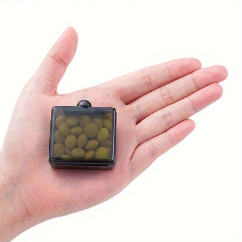 4pcs/set Mini Transparent Plastic Storage Box, Convenient To Carry Pill Storage Box, Compact and Convenient for Travel