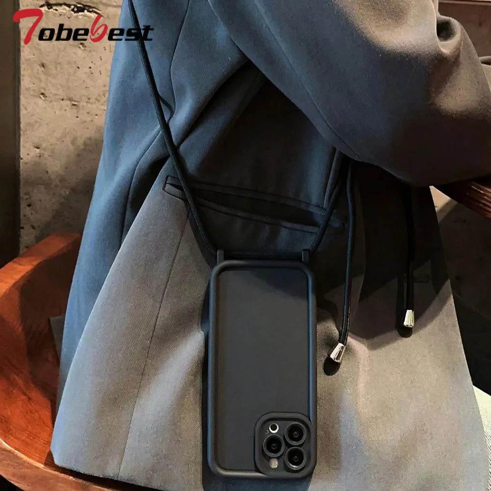 Adjustable Crossbody Lanyard Strap Rope Phone Case Cover