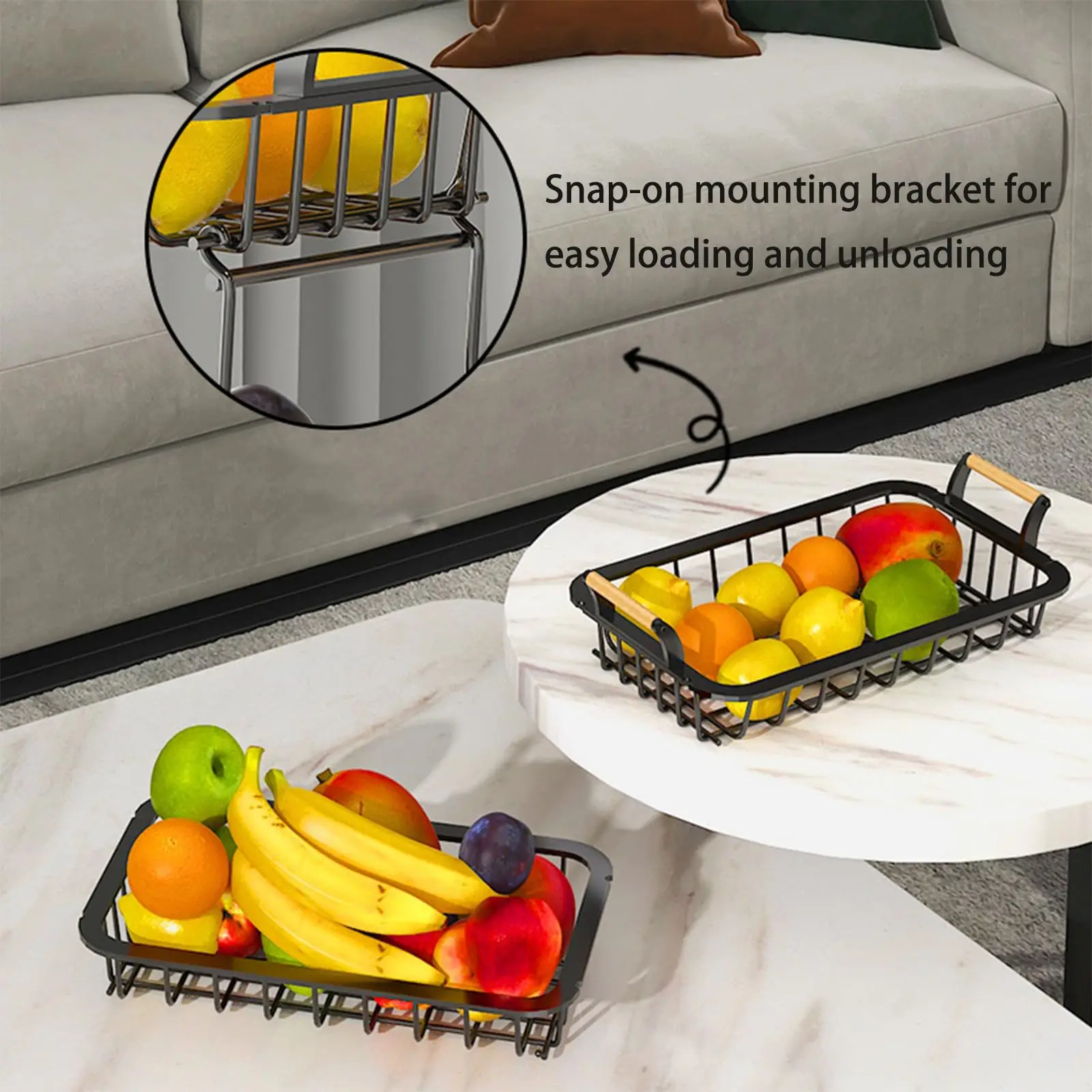 Two-tier Fruit Organizer