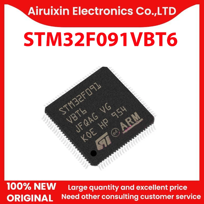 

100% новый и оригинальный STM32F091VBT6 LQFP100 1 шт./лот