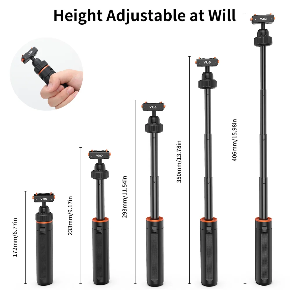 Magnetic Quick Release Selfie Stick For Insta360 Action Cameras_voghion.com