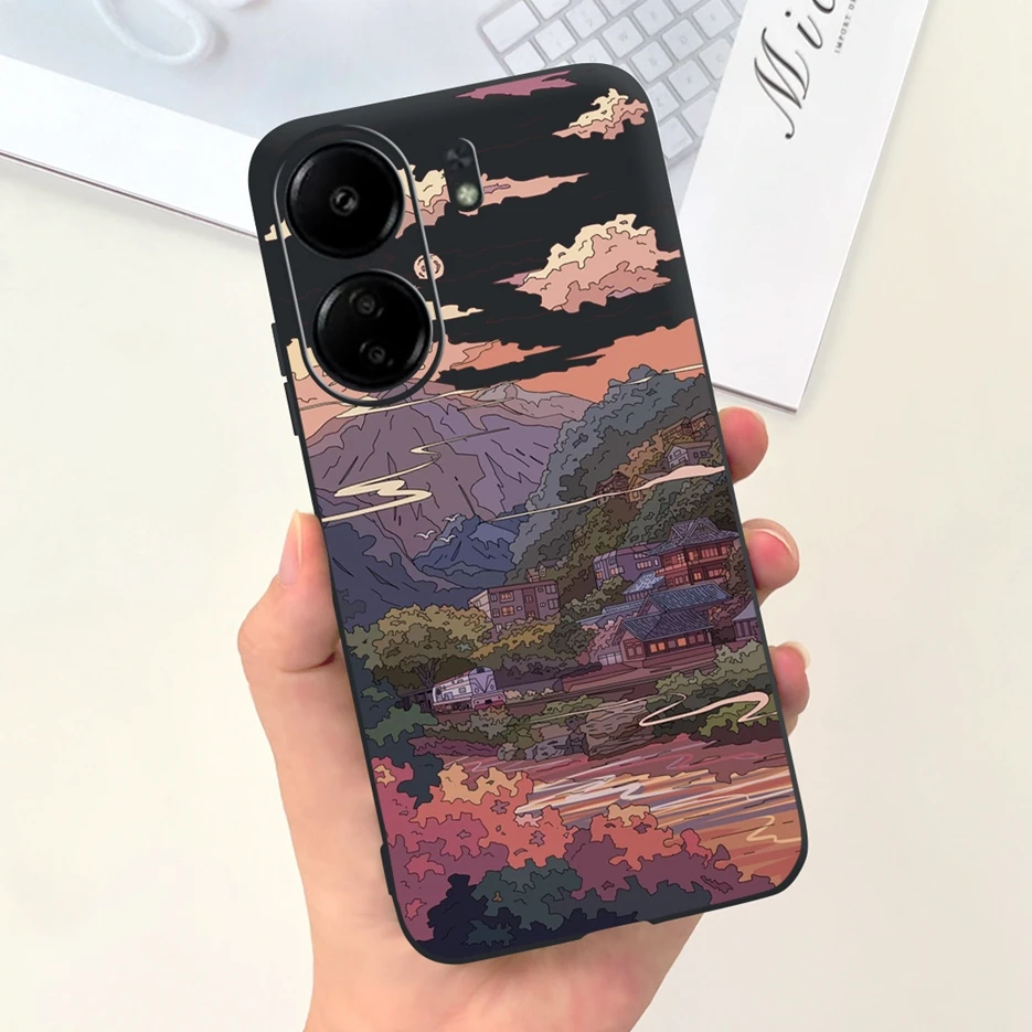 Cute Fashion Painted Soft Phone Case Cover - 2023 Edition
