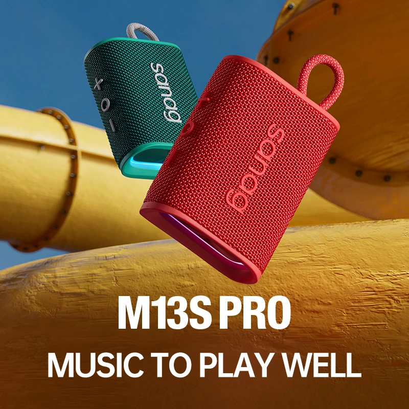 Sanag M13S PRO Bluetooth Speaker Mini Speaker Portátil Bluetooth RGB