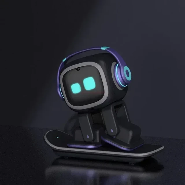 Emo Robots Pet Electronic Toys Pvc Desktop Companion Robot Inteligente  Future Ai Robot Voice Smart Robot