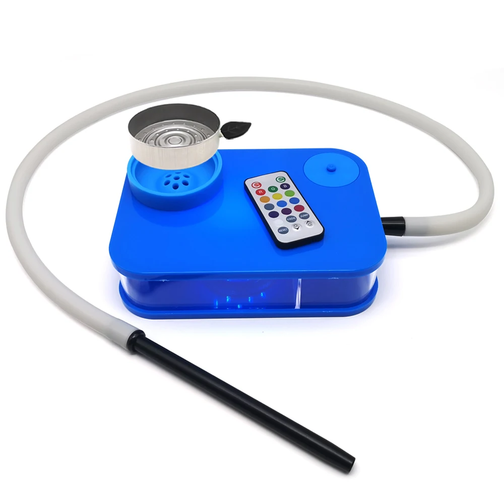 Square Acrylic Hookah Set with LED Light Bongs in Australian