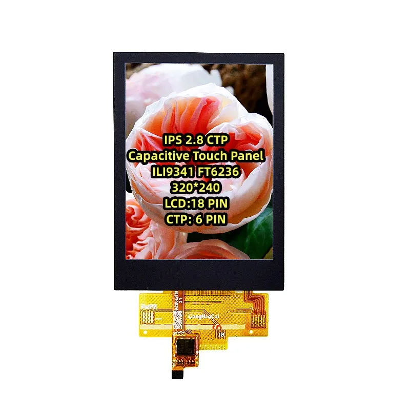 할인 IPS CTP LCD 하이 퀄리티, 18 핀 슈퍼 정전식 터치 패널, ILI..