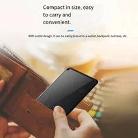 Wallet Tracker Card Wireless Charging Tracking Location Gps Locator Smart Tag For Iphone Apple Device Find My Airtag GPS Locator - Image 2