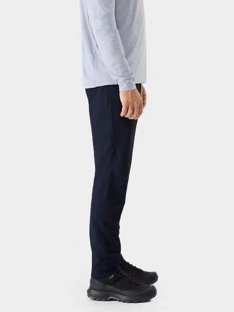 Pantalone Gamma Mx Pantalone Da Uomo Sportivo All'Aperto Tessuto Antivento Ad Asciugatura Rapida Traspirante Imbottito Softshell Gamba Dritta