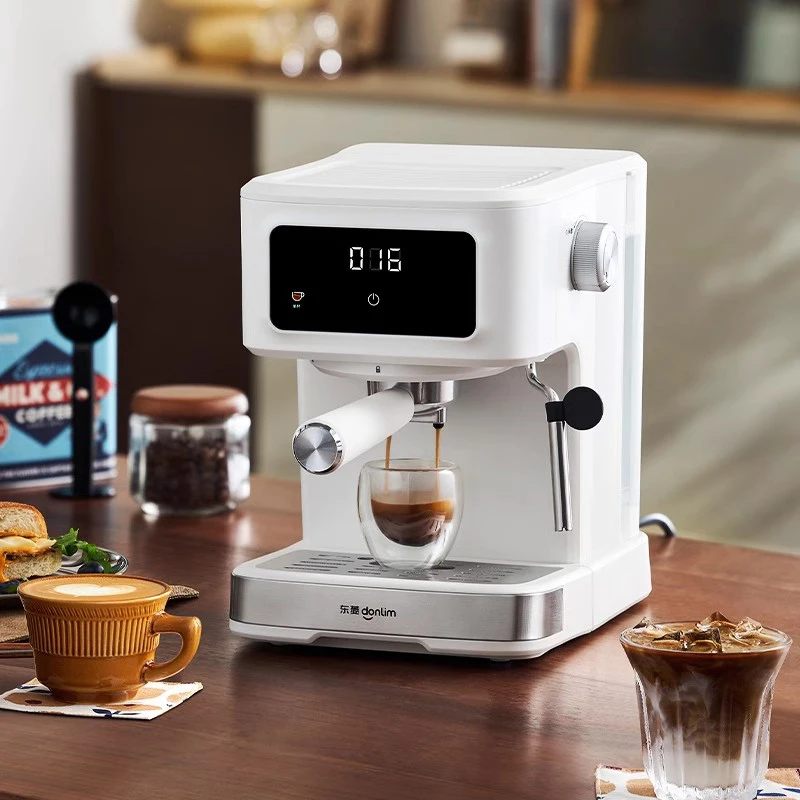Espresso Machine 220v 15Bar Home Use Touch Screen Semi-automatic Coffee Machine