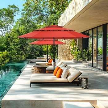 Patio Umbrella - 10FT 3-Tier 1